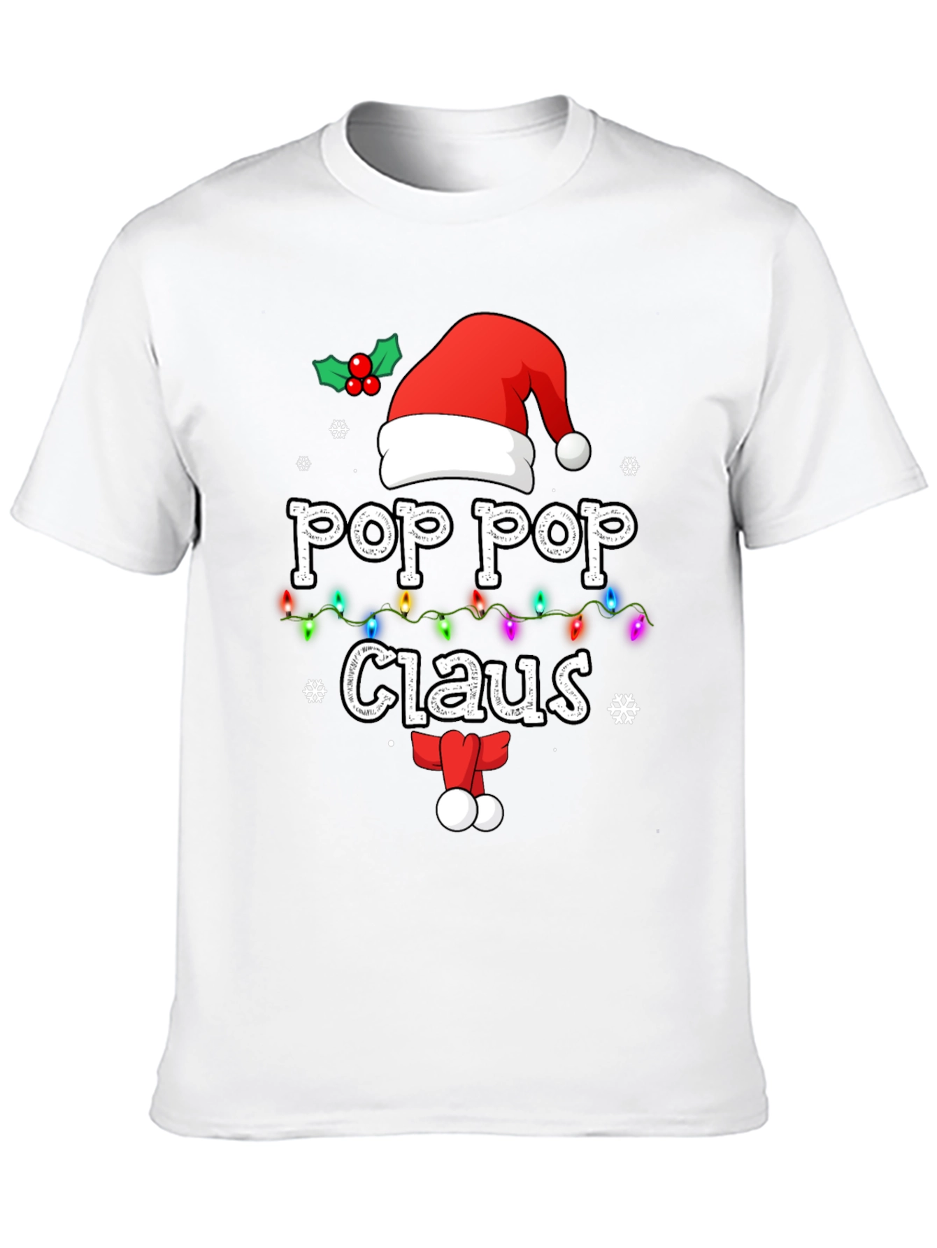 Pop Pop Claus Christmas T-Shirt