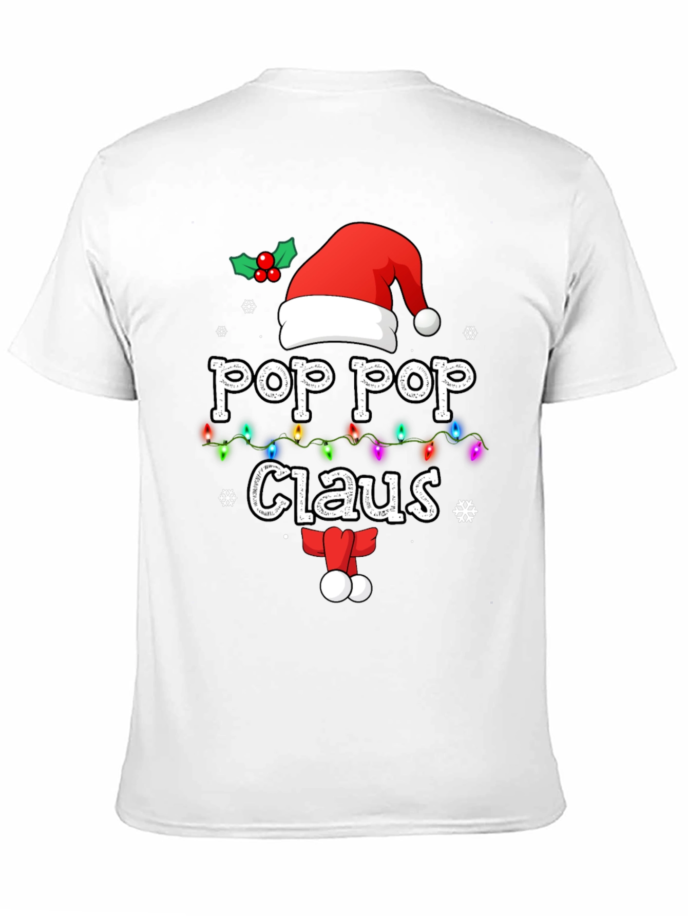 Pop Pop Claus Christmas T-Shirt