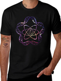Galaxy Atheist Atom DNA T-Shirt