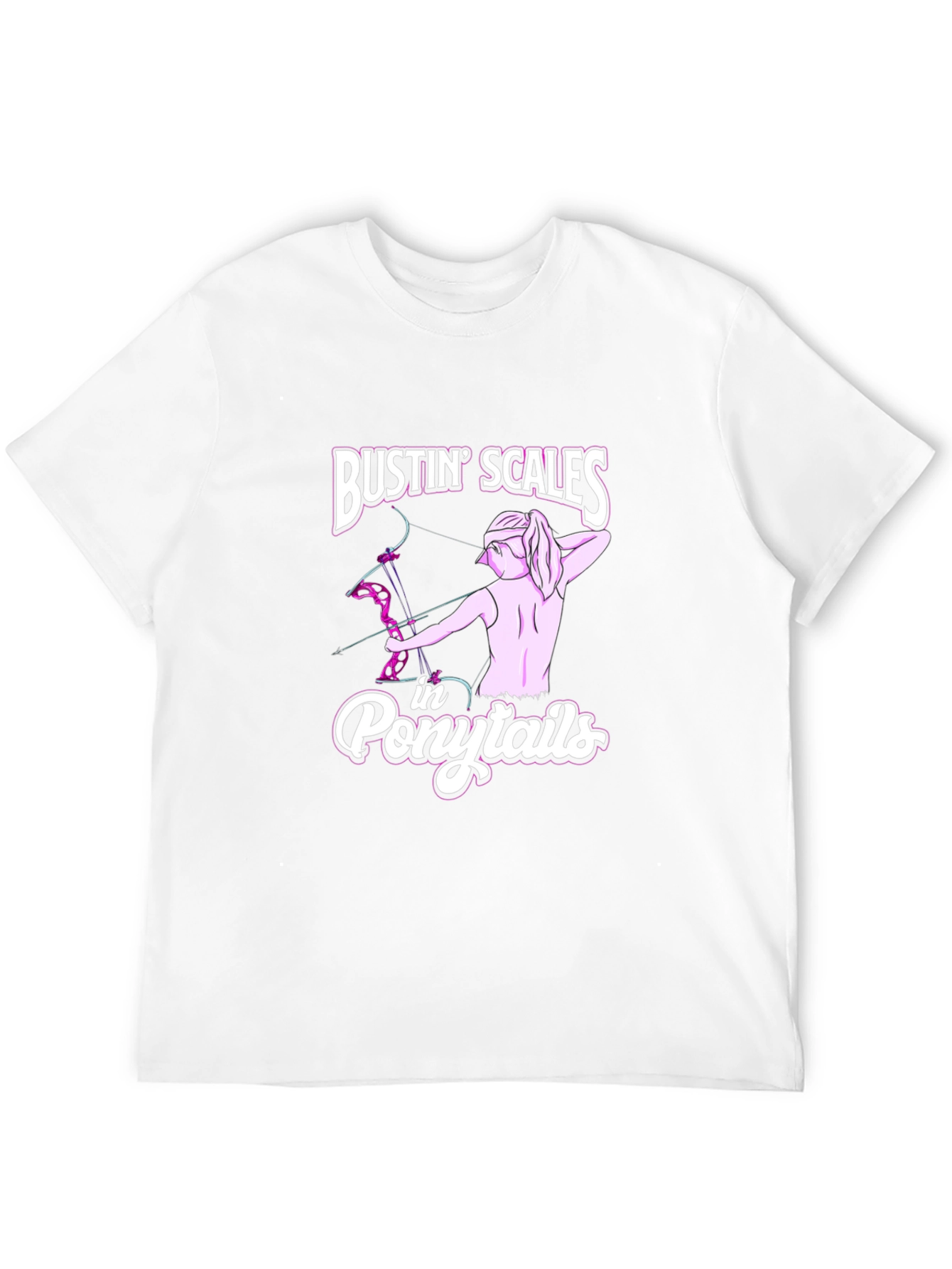 Bustin Scales in Ponytails Graphic Tee