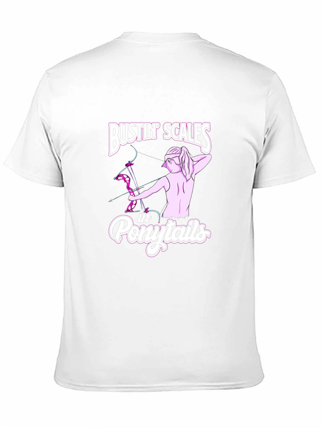 Bustin Scales in Ponytails Graphic Tee