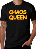 Chaos Queen Graphic T-Shirt - Black