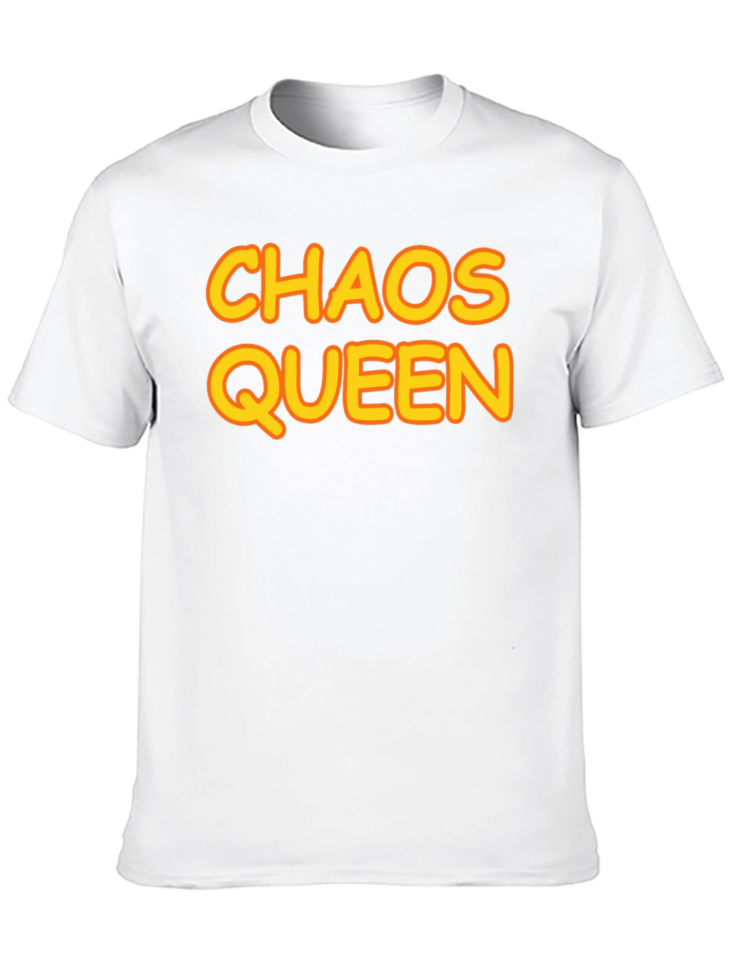 Chaos Queen Graphic T-Shirt - Black