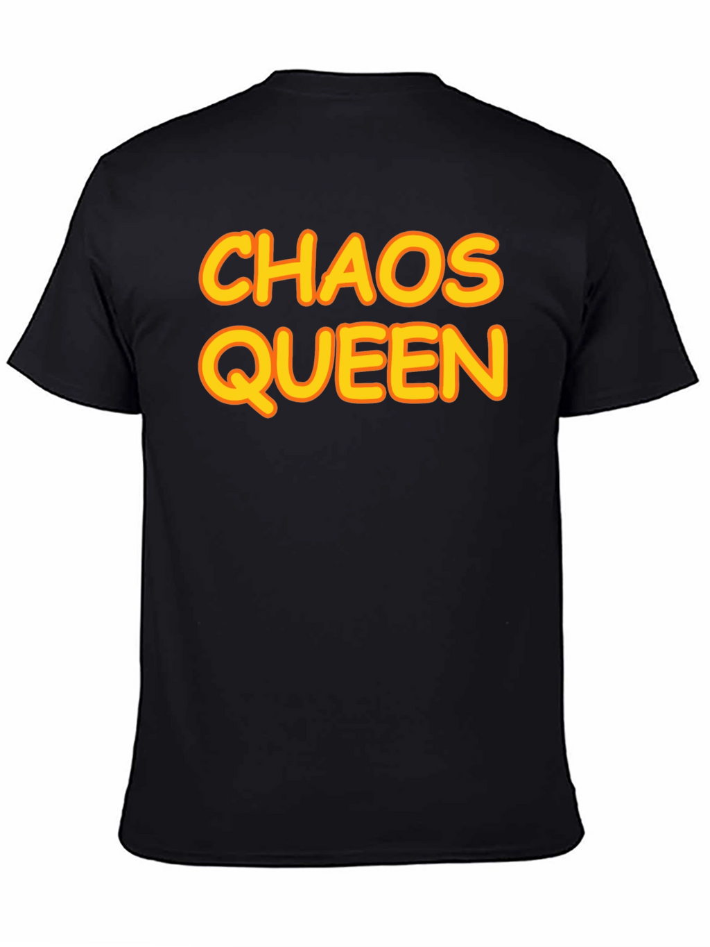 Chaos Queen Graphic T-Shirt - Black