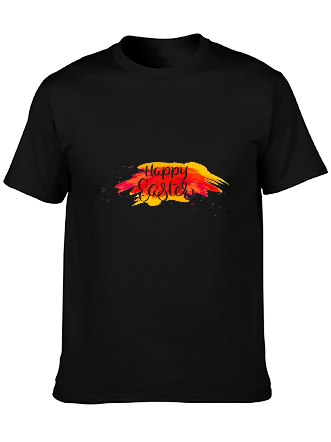 Happy Easter Graphic Print T-Shirt