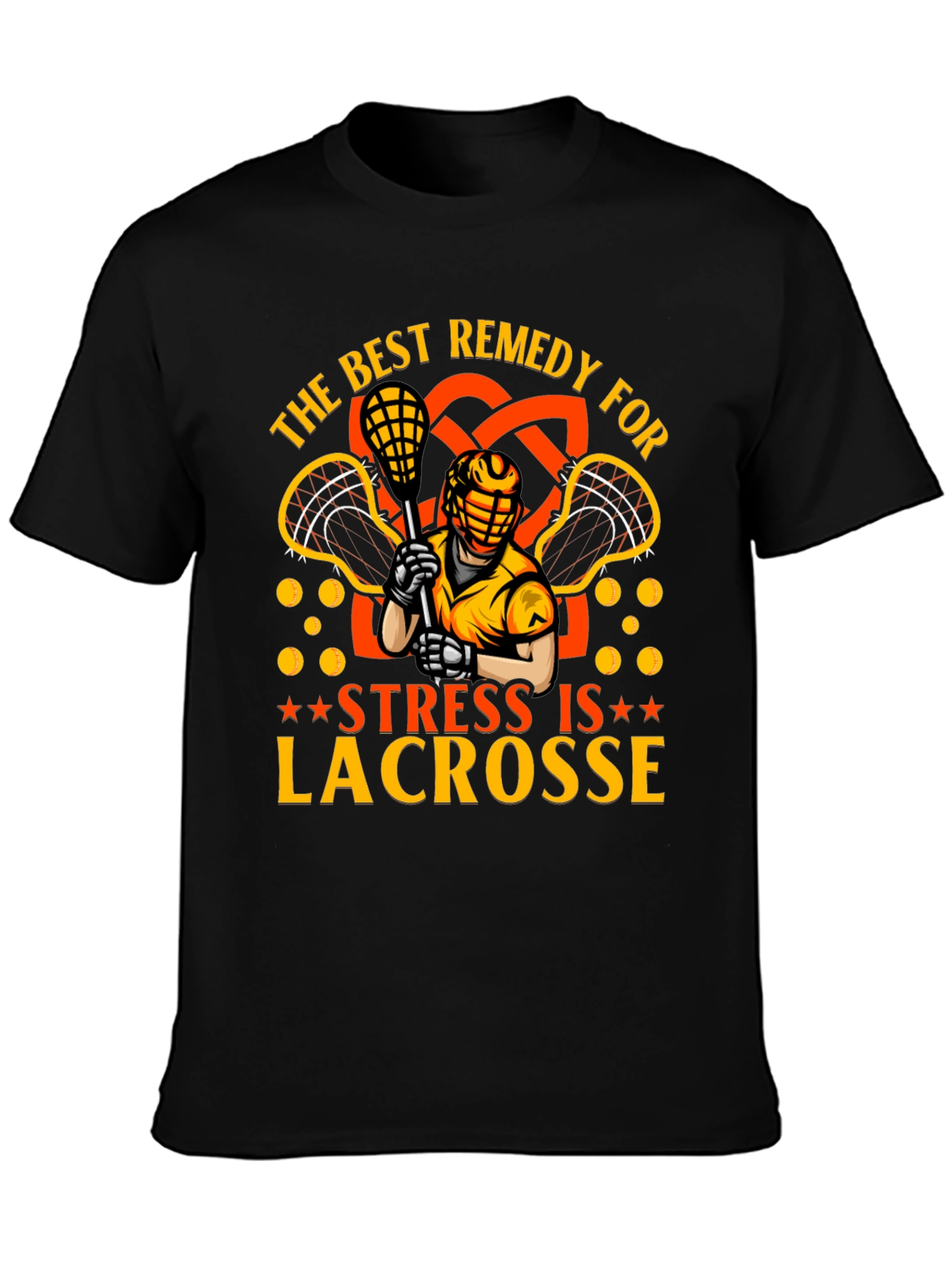 Lacrosse Stress Relief T-Shirt