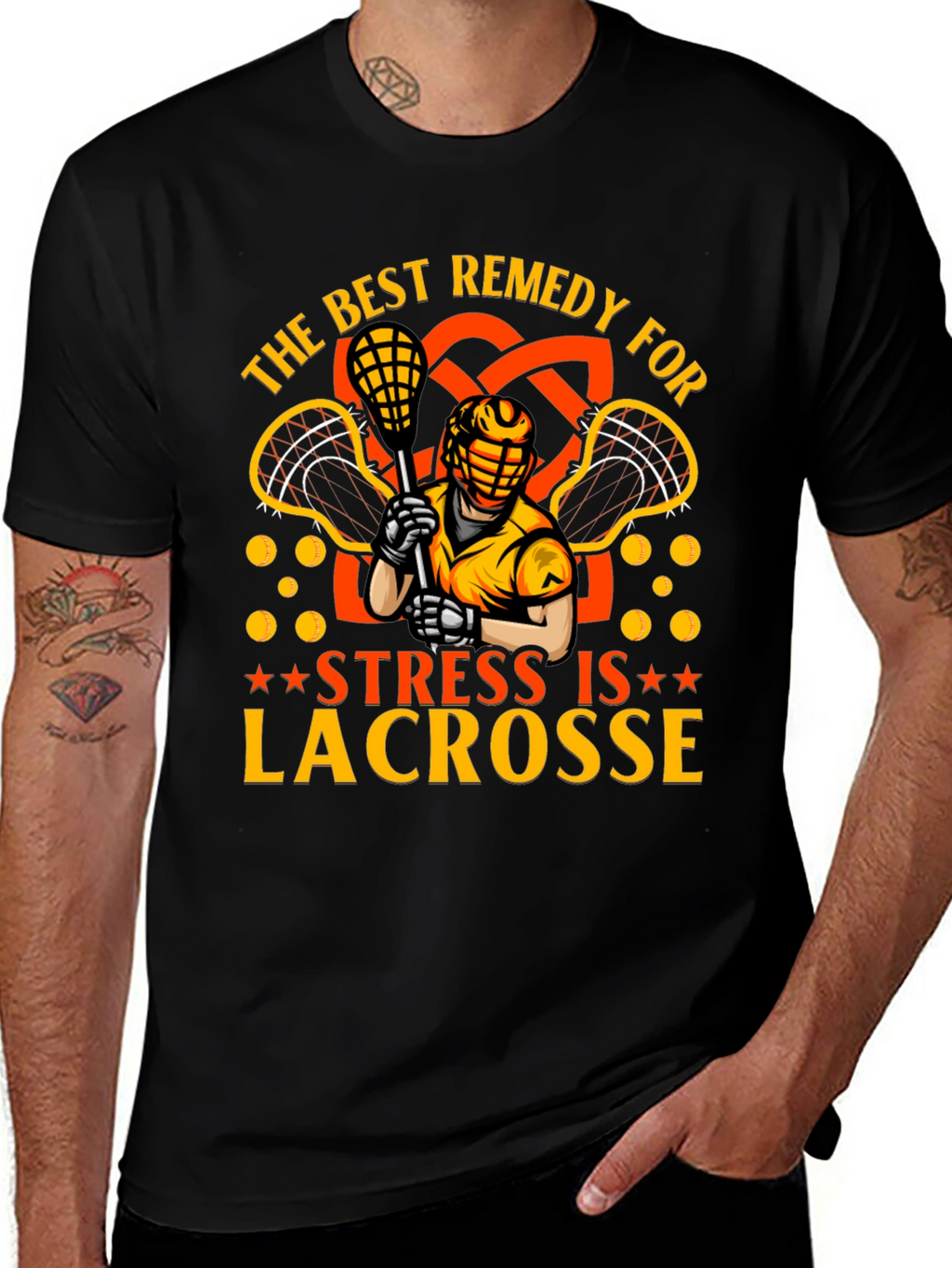 Lacrosse Stress Relief T-Shirt