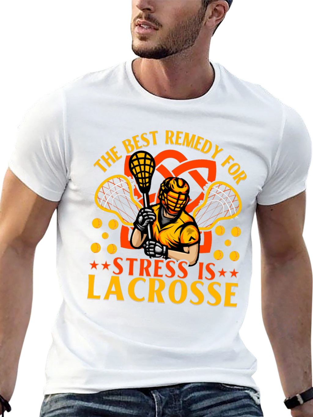 Lacrosse Stress Relief T-Shirt