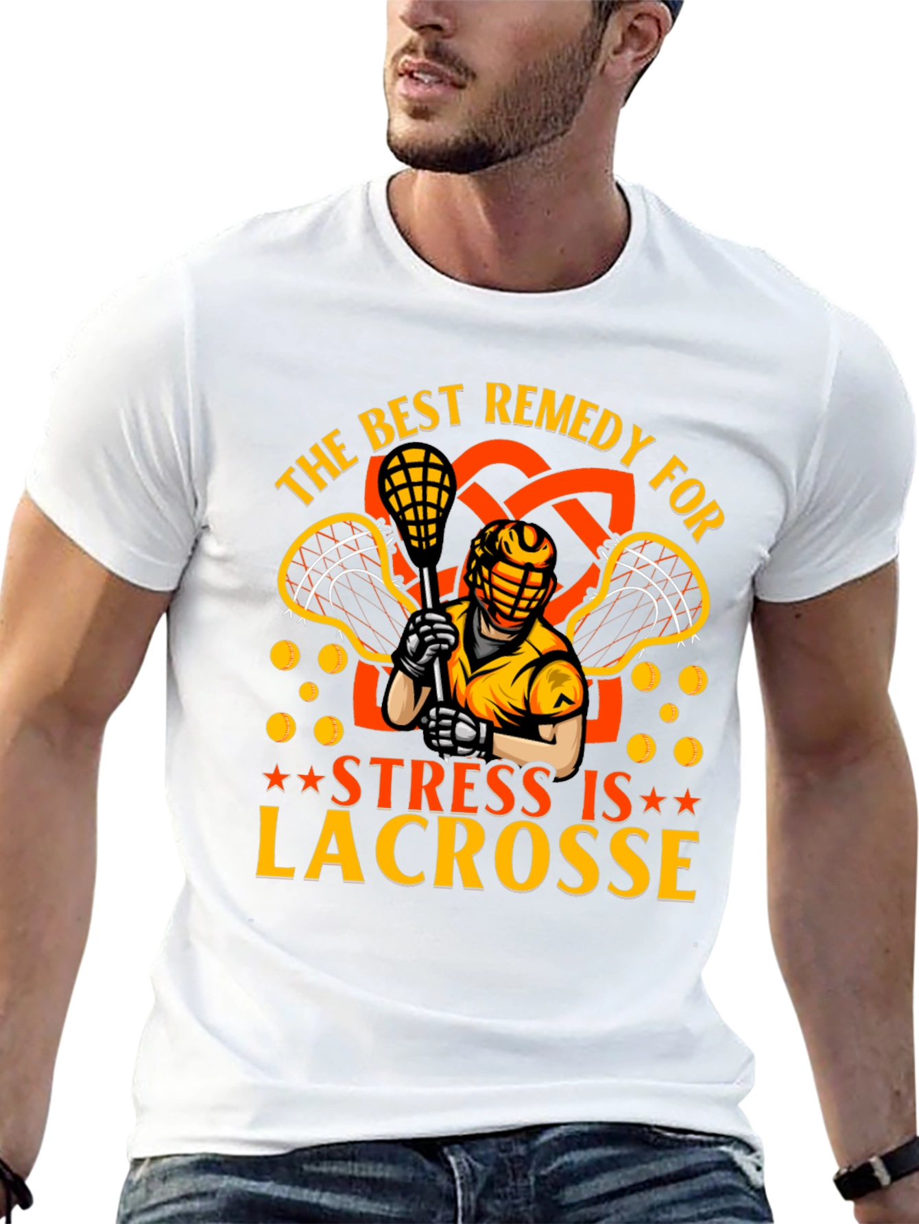 Lacrosse Stress Relief T-Shirt