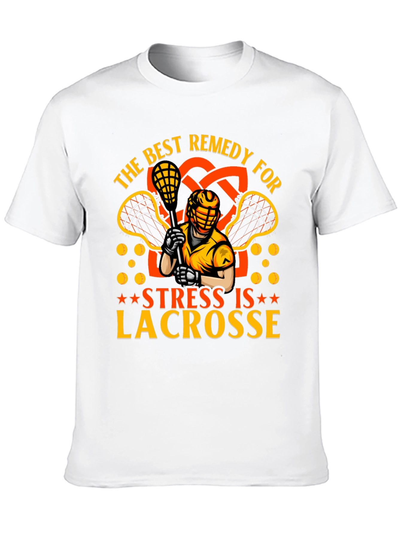 Lacrosse Stress Relief T-Shirt