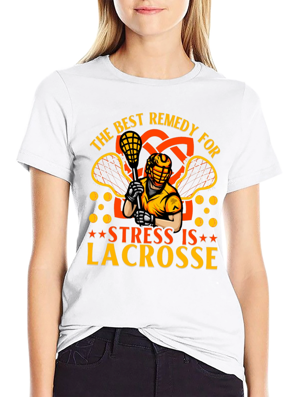 Lacrosse Stress Relief T-Shirt