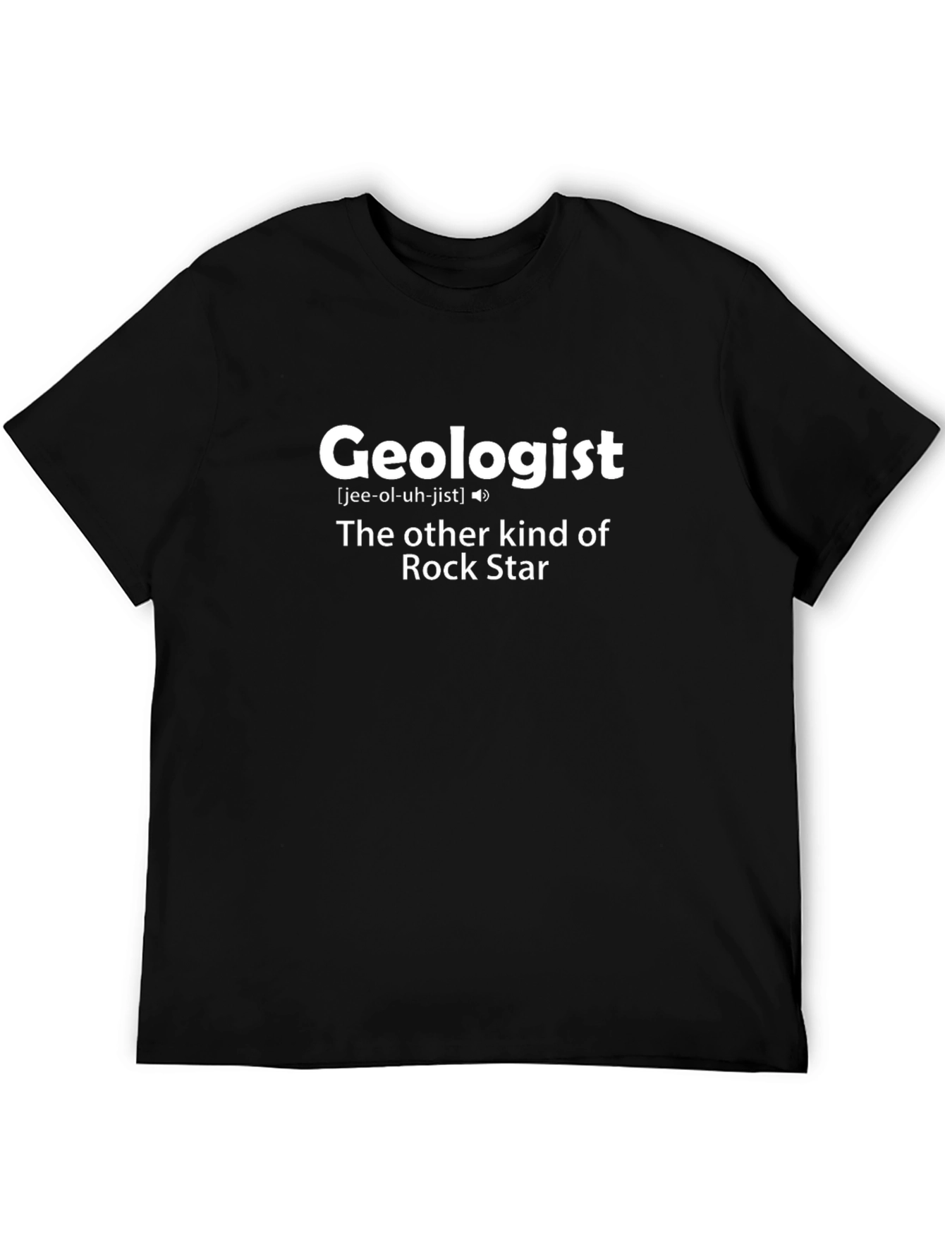 Geologist Rock Star Funny T-Shirt