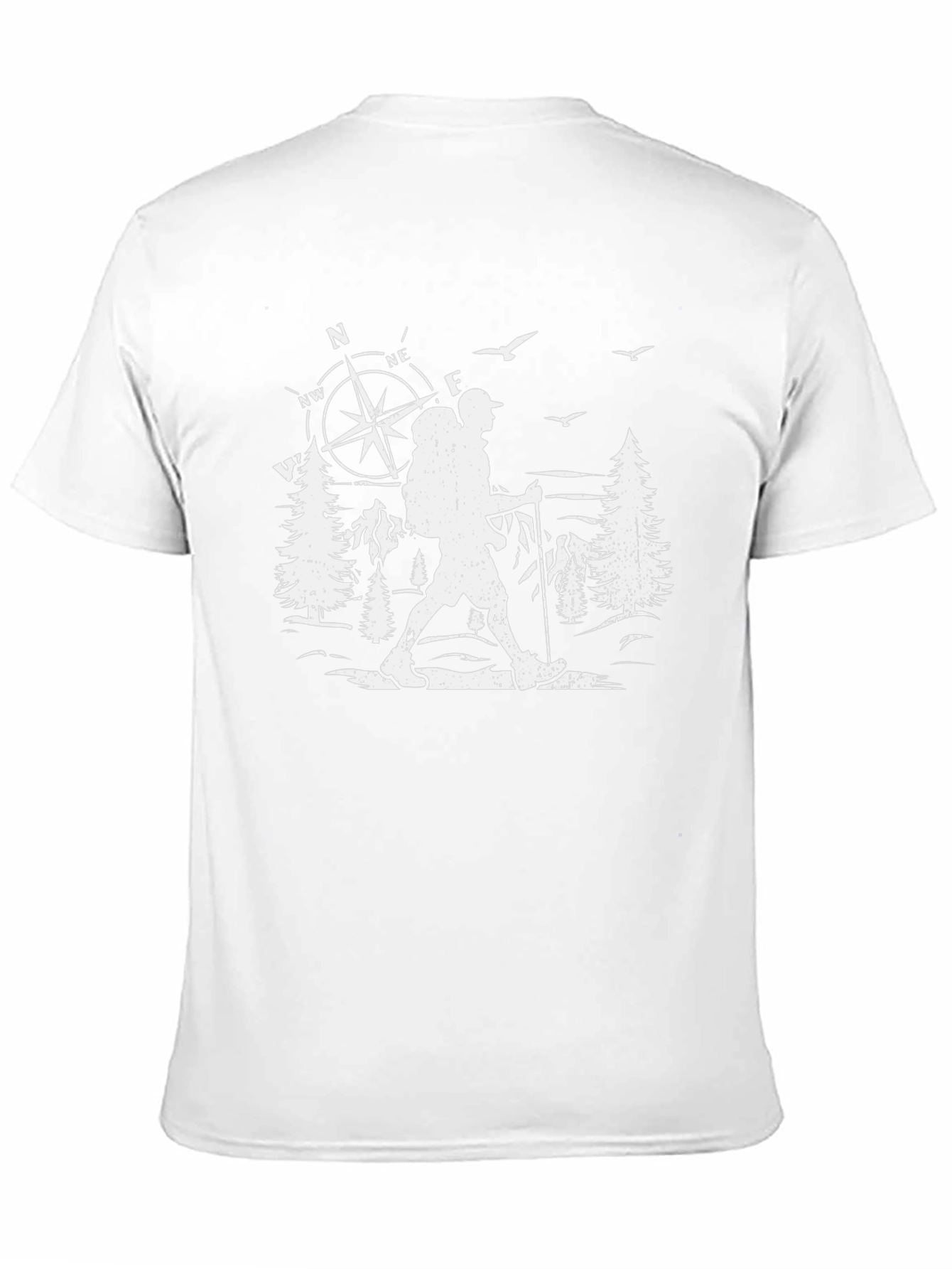 Adventure Awaits: Hiker Graphic T-Shirt