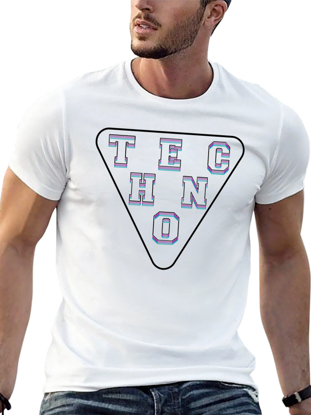 Techno Music Graphic T-Shirt