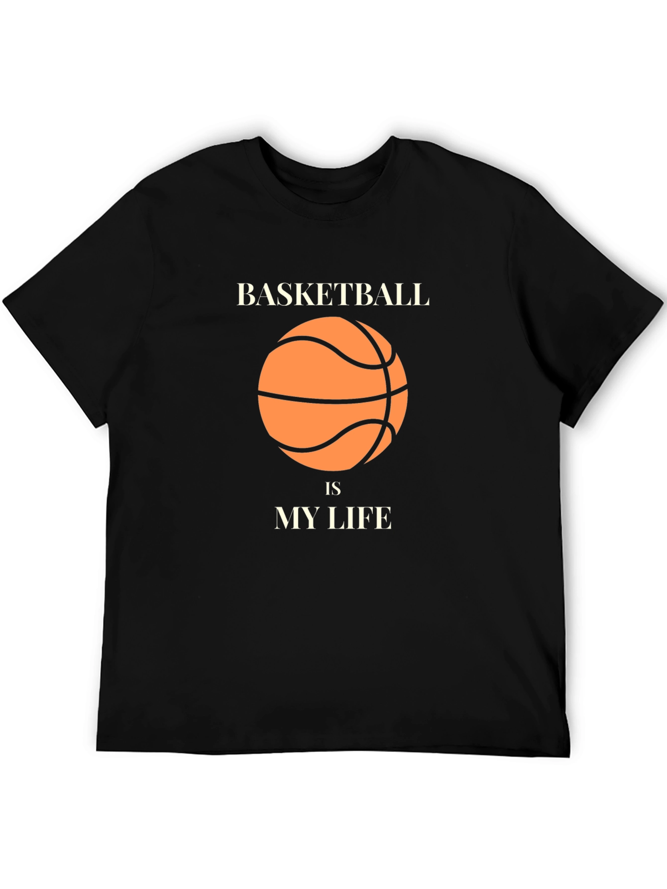 Basketball is My Life Graphic T-Shirt