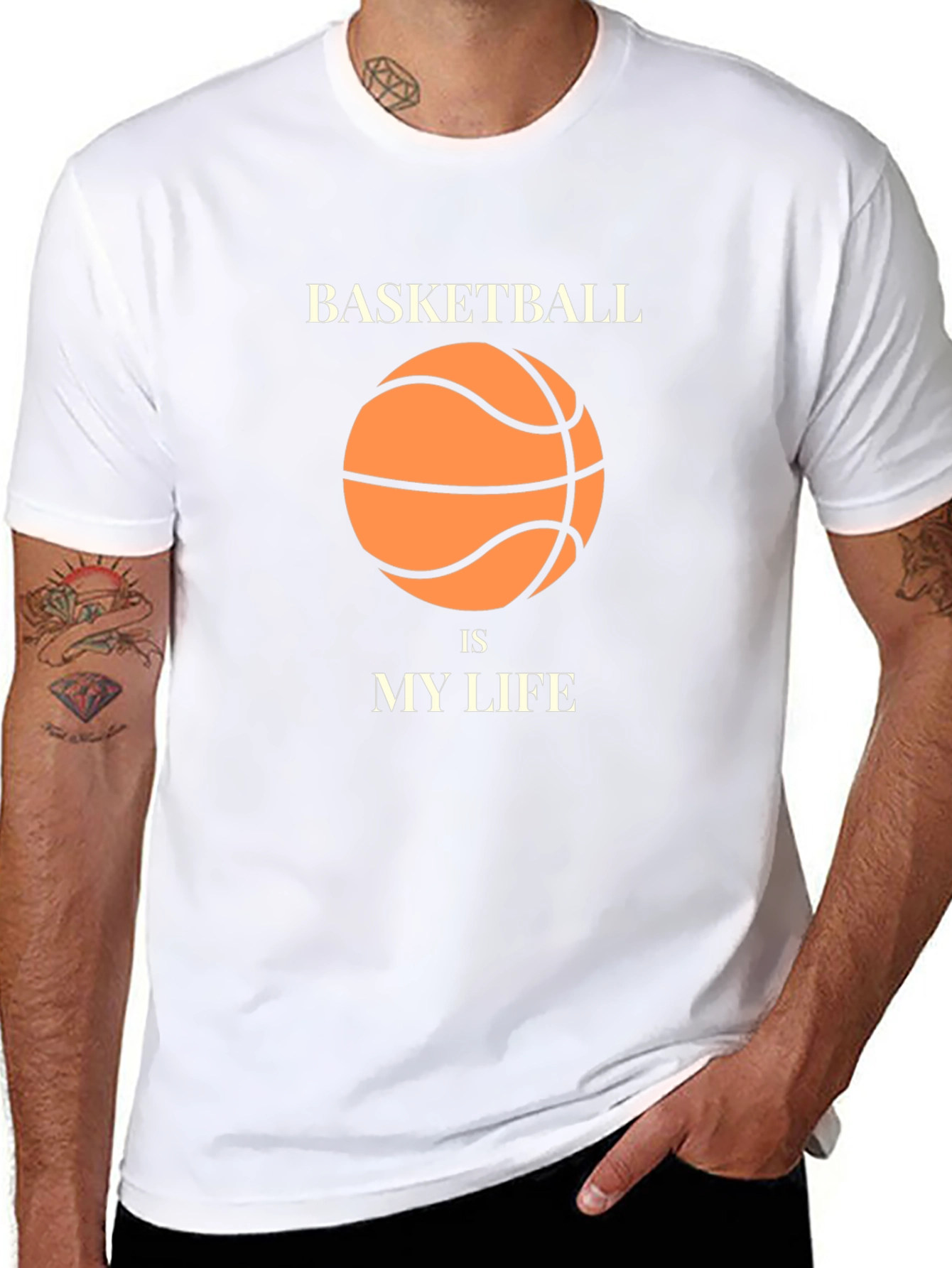 Basketball is My Life Graphic T-Shirt