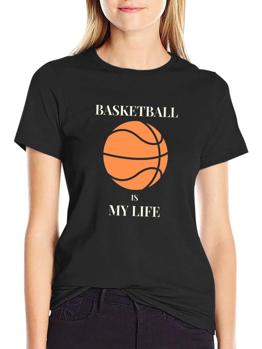 Basketball is My Life Graphic T-Shirt