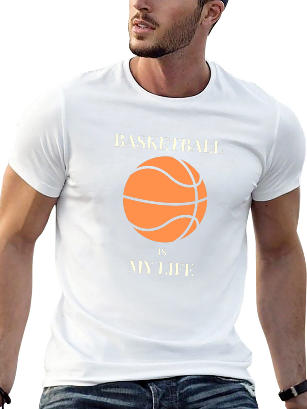 Basketball is My Life Graphic T-Shirt
