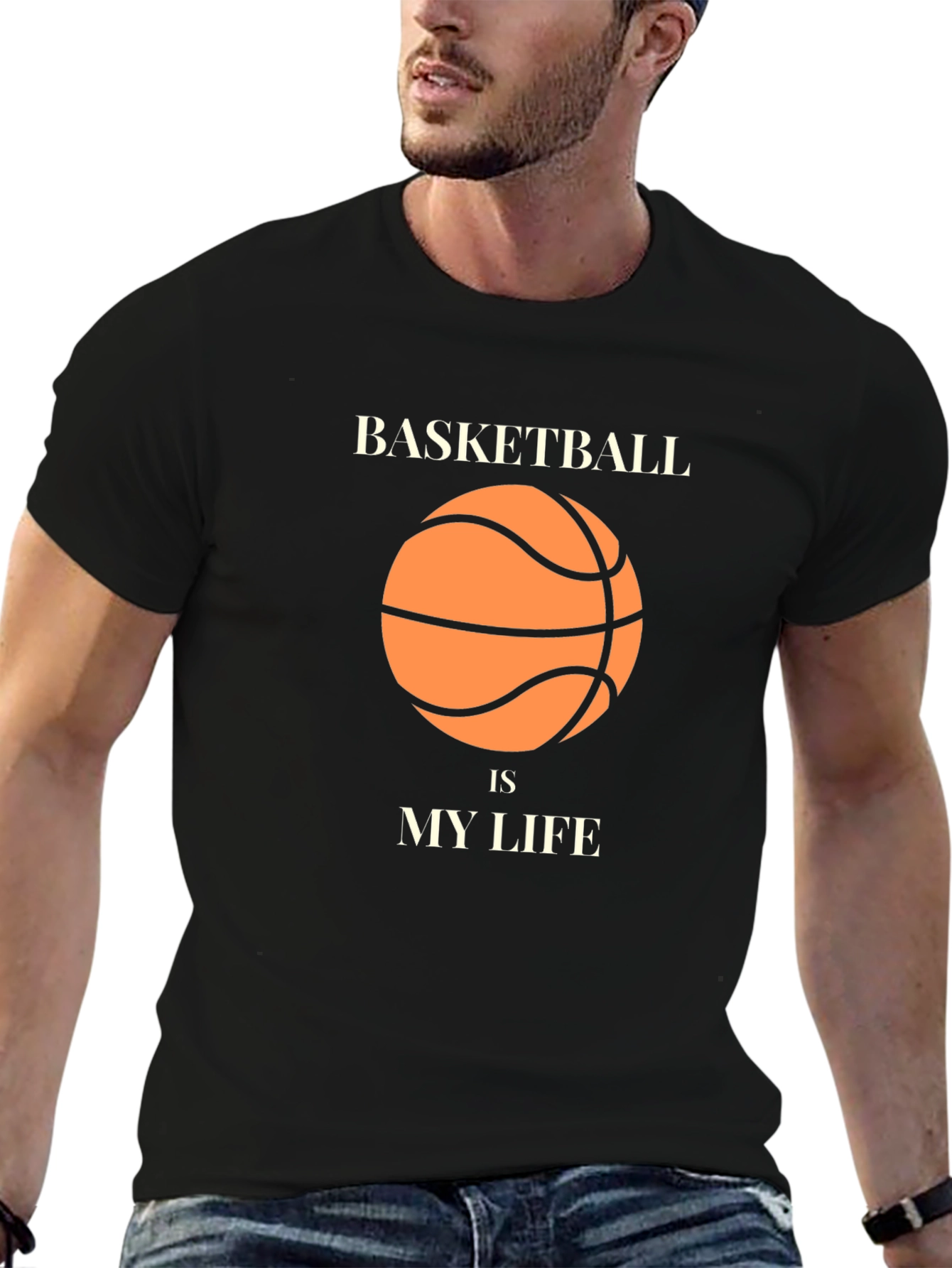 Basketball is My Life Graphic T-Shirt