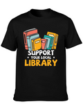 Support Your Local Library Graphic Tee