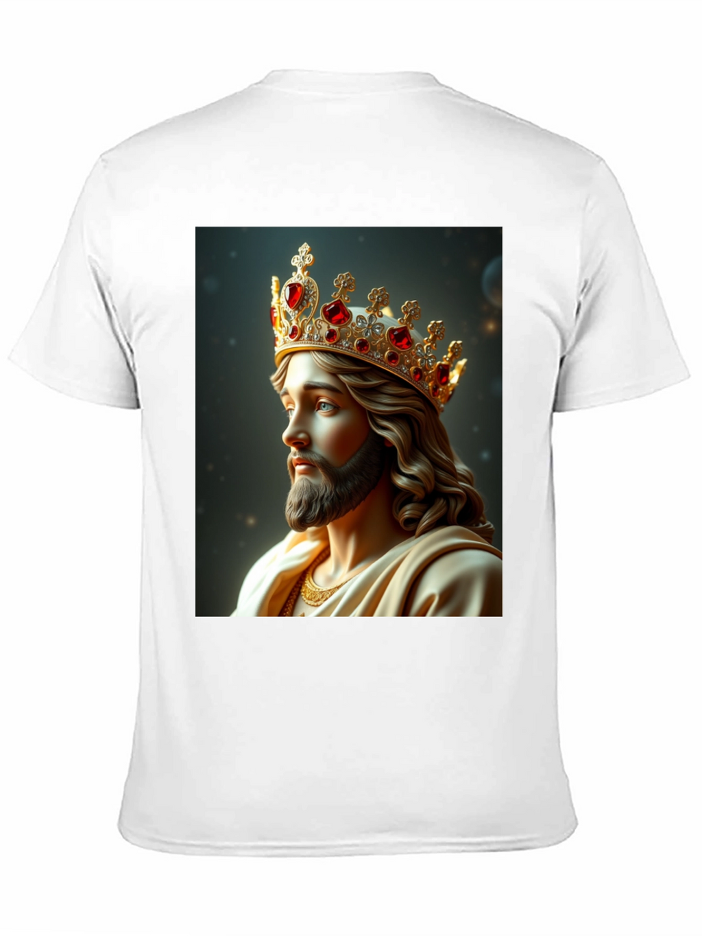 Crowned Figure Graphic T-Shirt