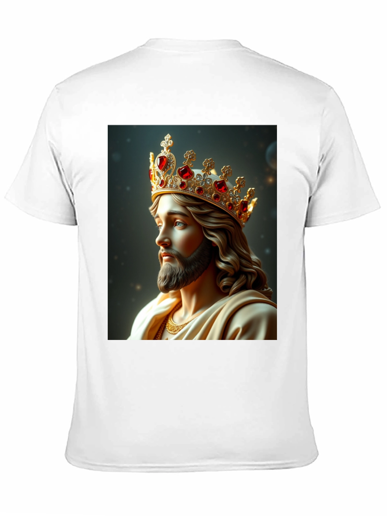 Crowned Figure Graphic T-Shirt