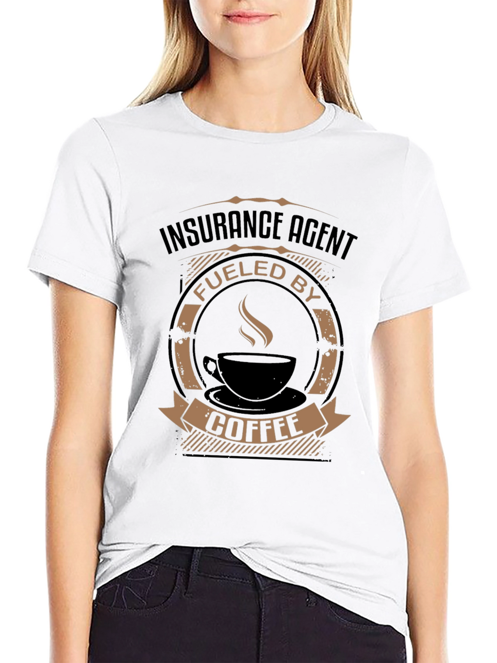 Insurance Agent Fueled By Coffee T-Shirt