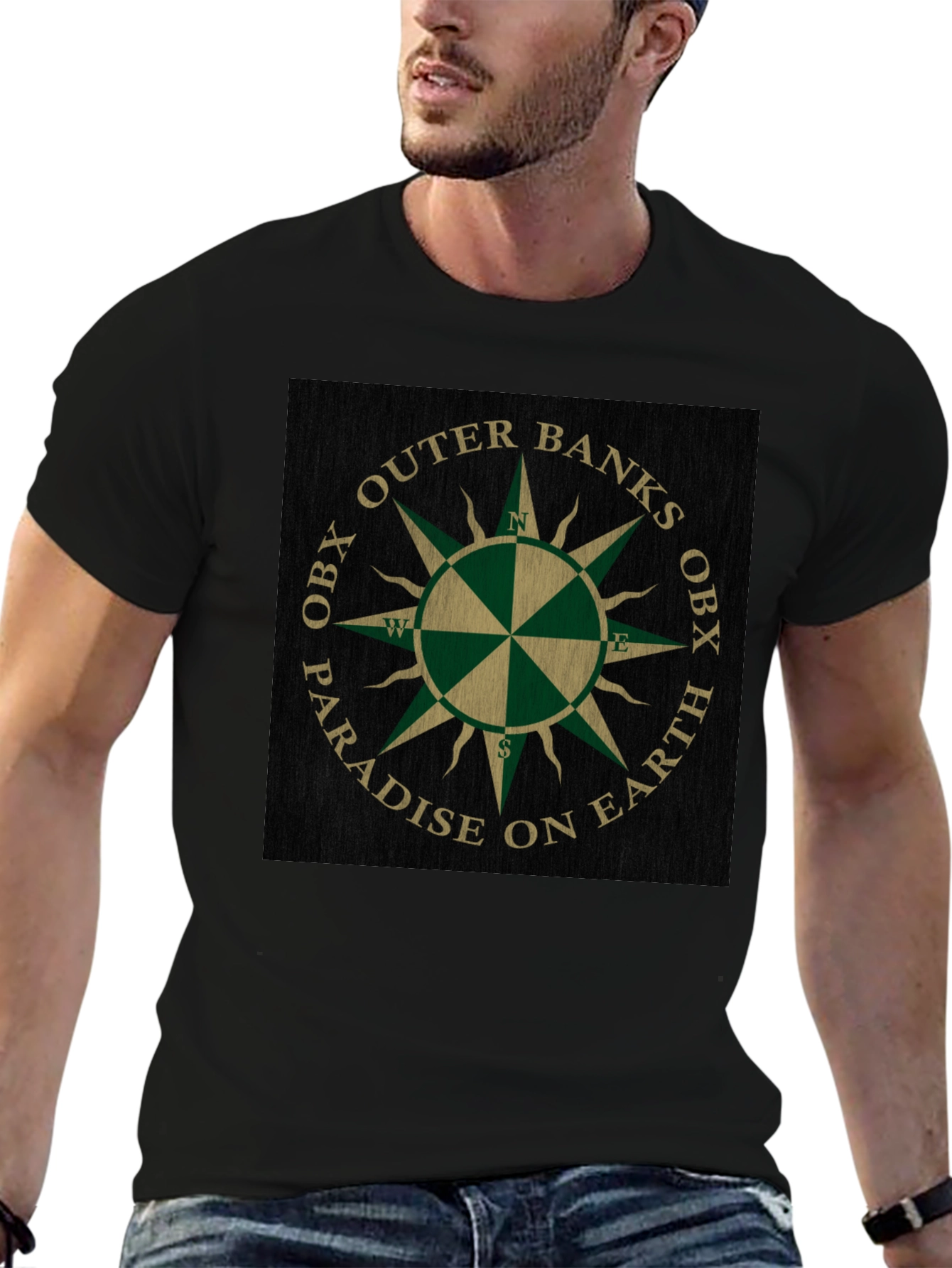 Outer Banks OBX Paradise on Earth Graphic Tee