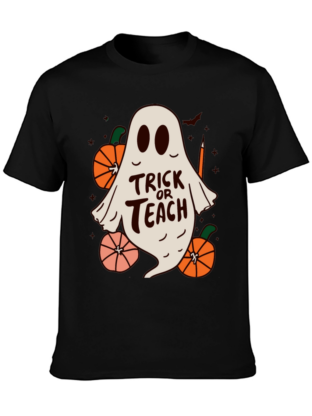 Trick or Teach Halloween T-Shirt