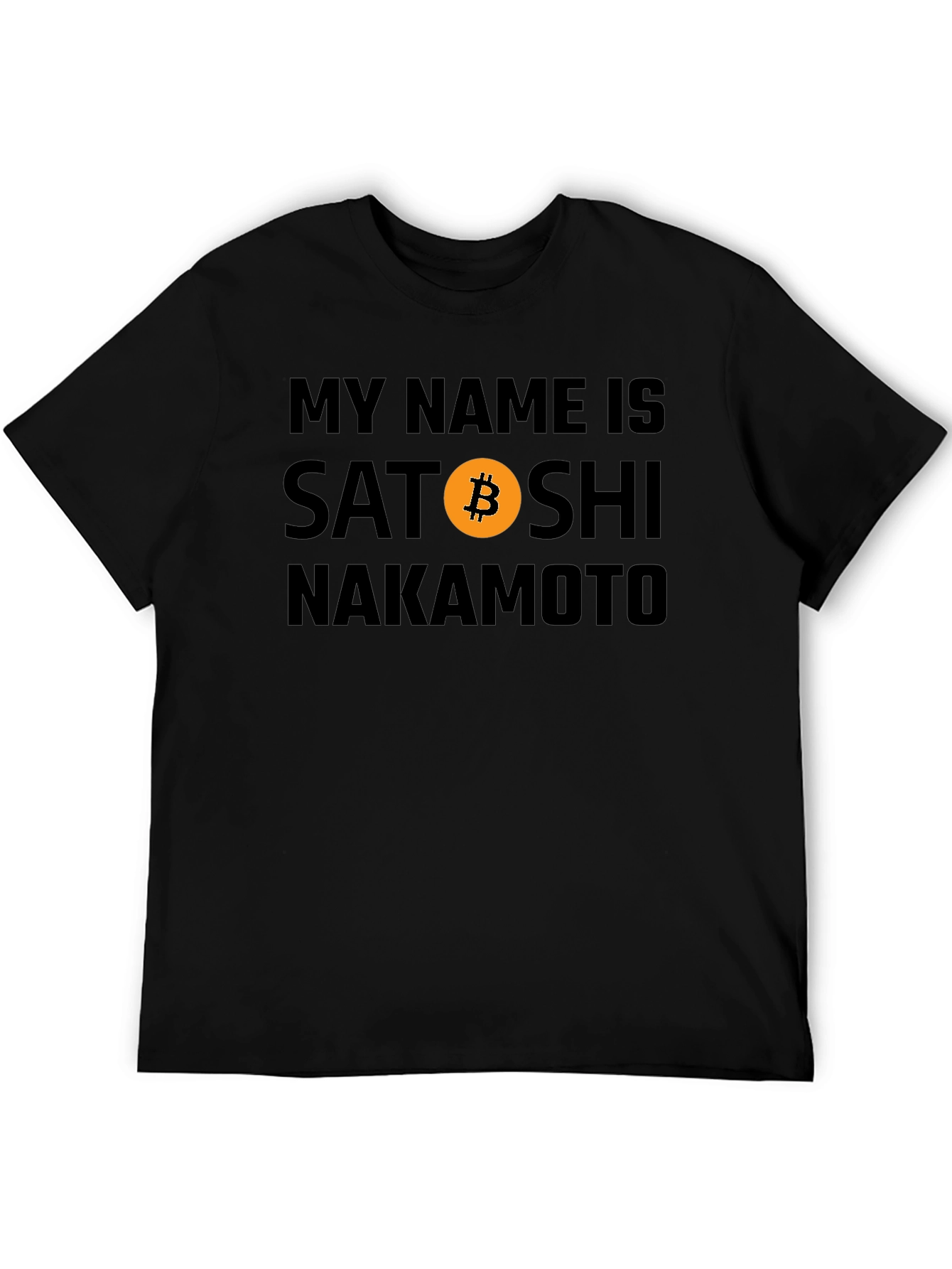 My Name Is Satoshi Nakamoto Bitcoin T-Shirt