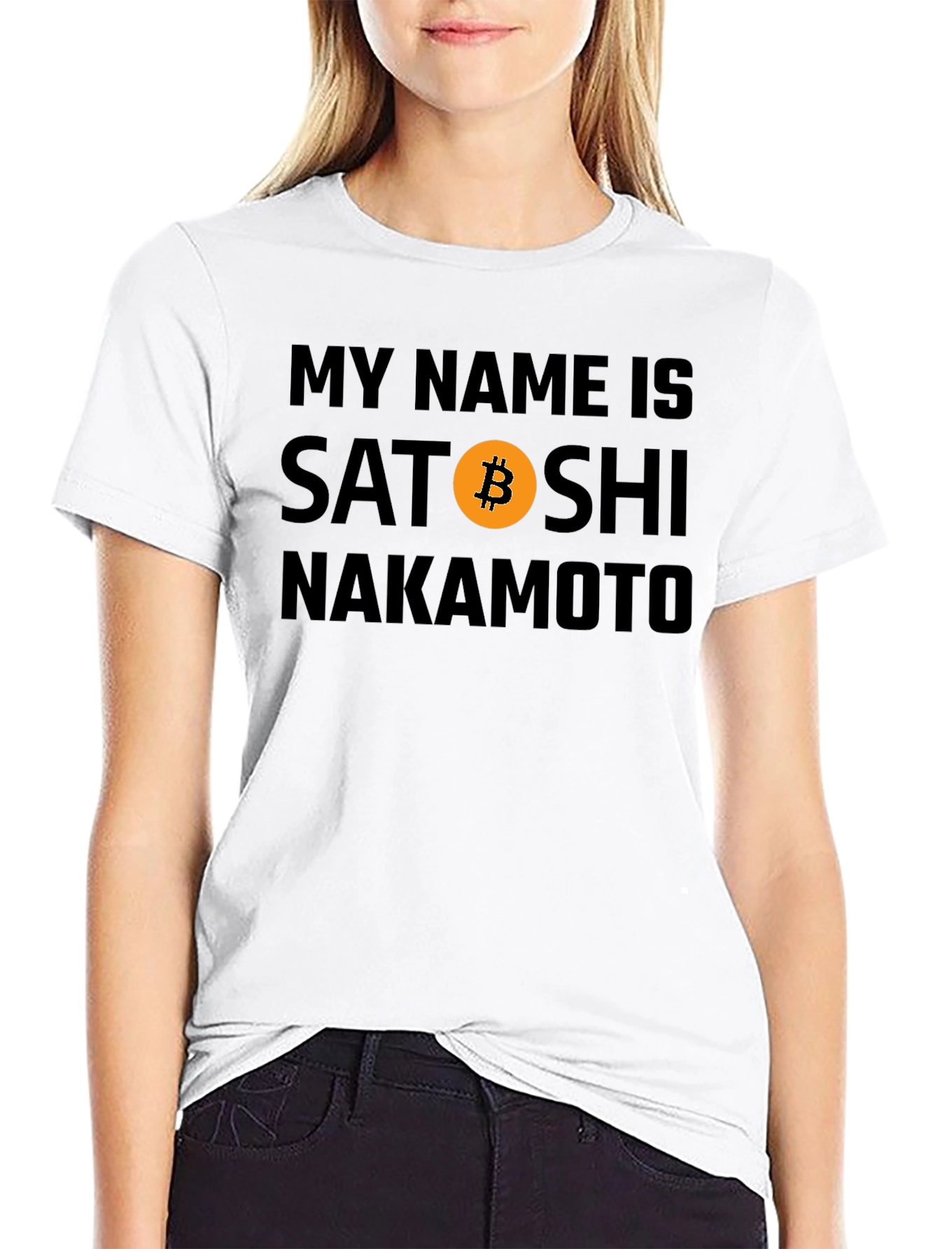 My Name Is Satoshi Nakamoto Bitcoin T-Shirt