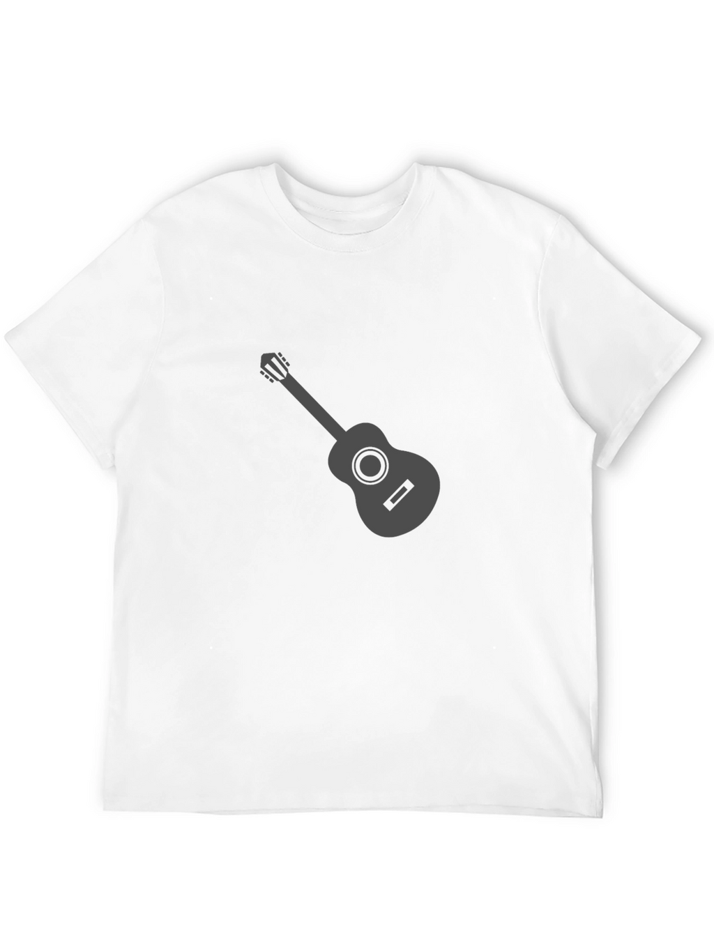 Guitar Graphic Tee - Casual Style