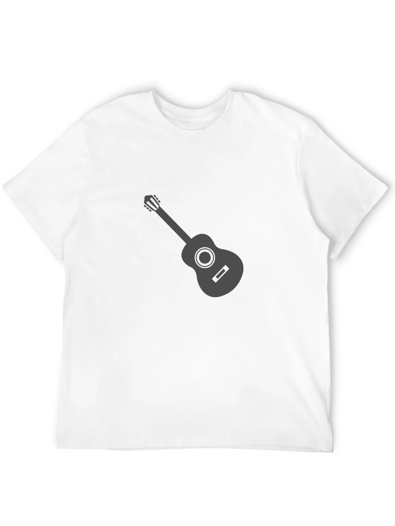 Guitar Graphic Tee - Casual Style