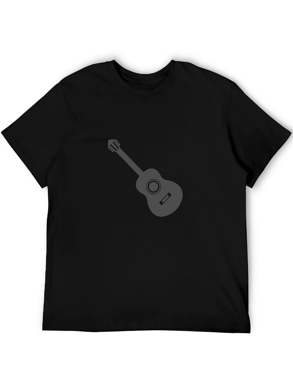 Guitar Graphic Tee - Casual Style