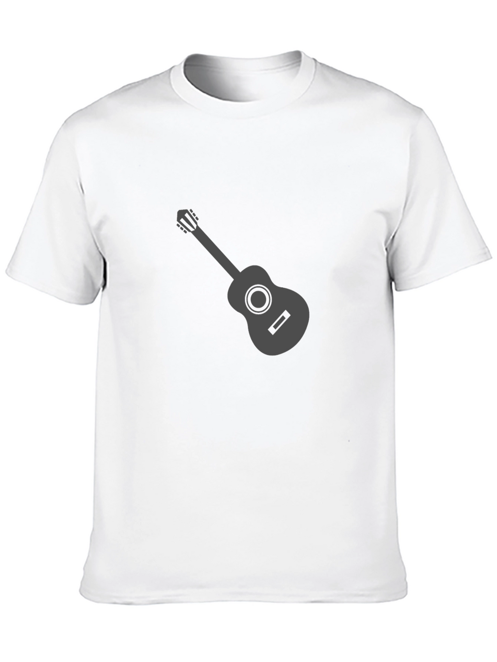 Guitar Graphic Tee - Casual Style