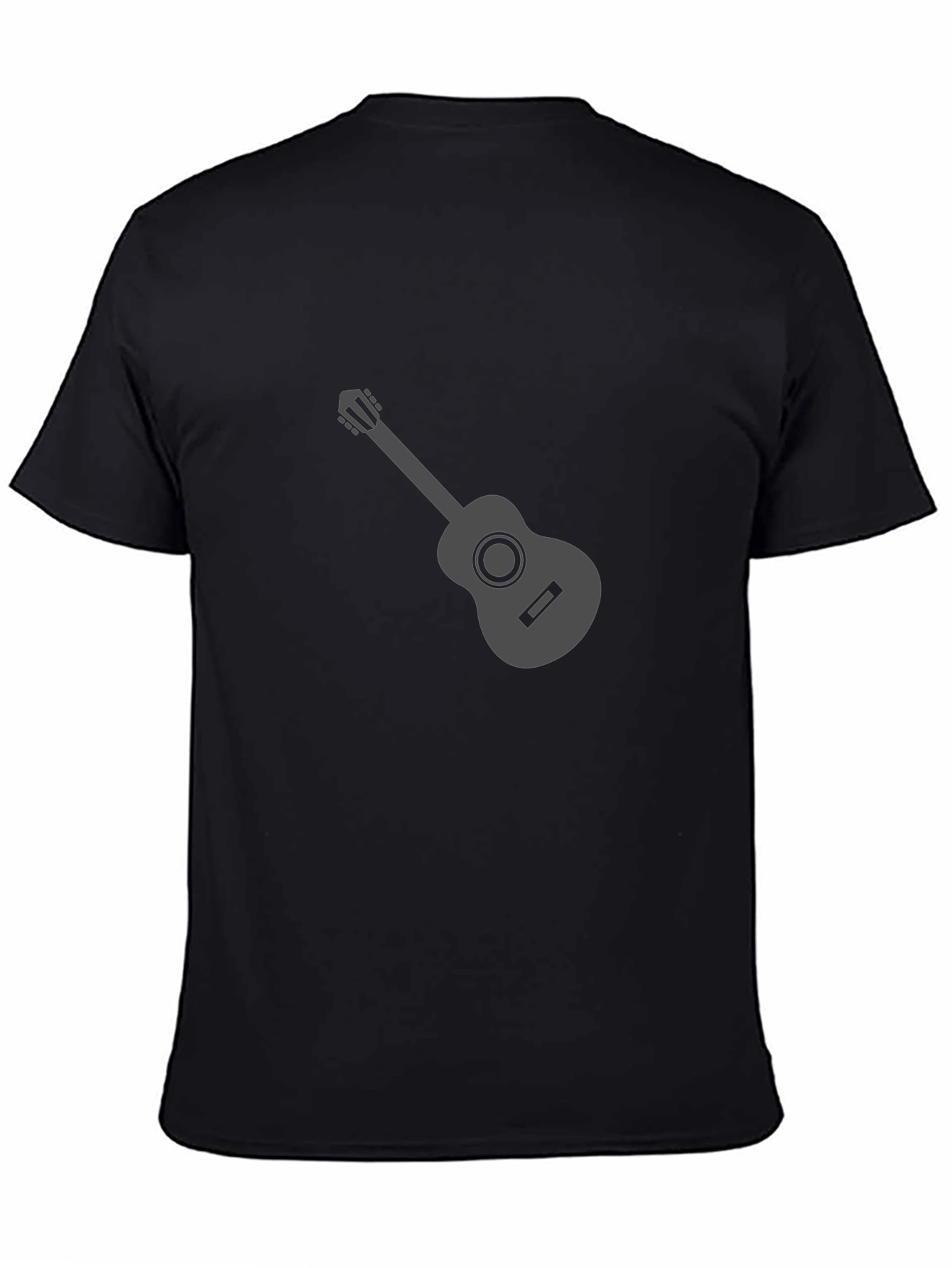 Guitar Graphic Tee - Casual Style