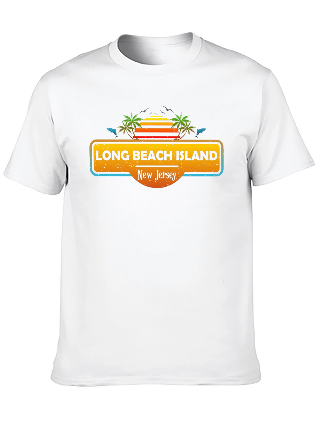 Long Beach Island New Jersey Graphic T-Shirt