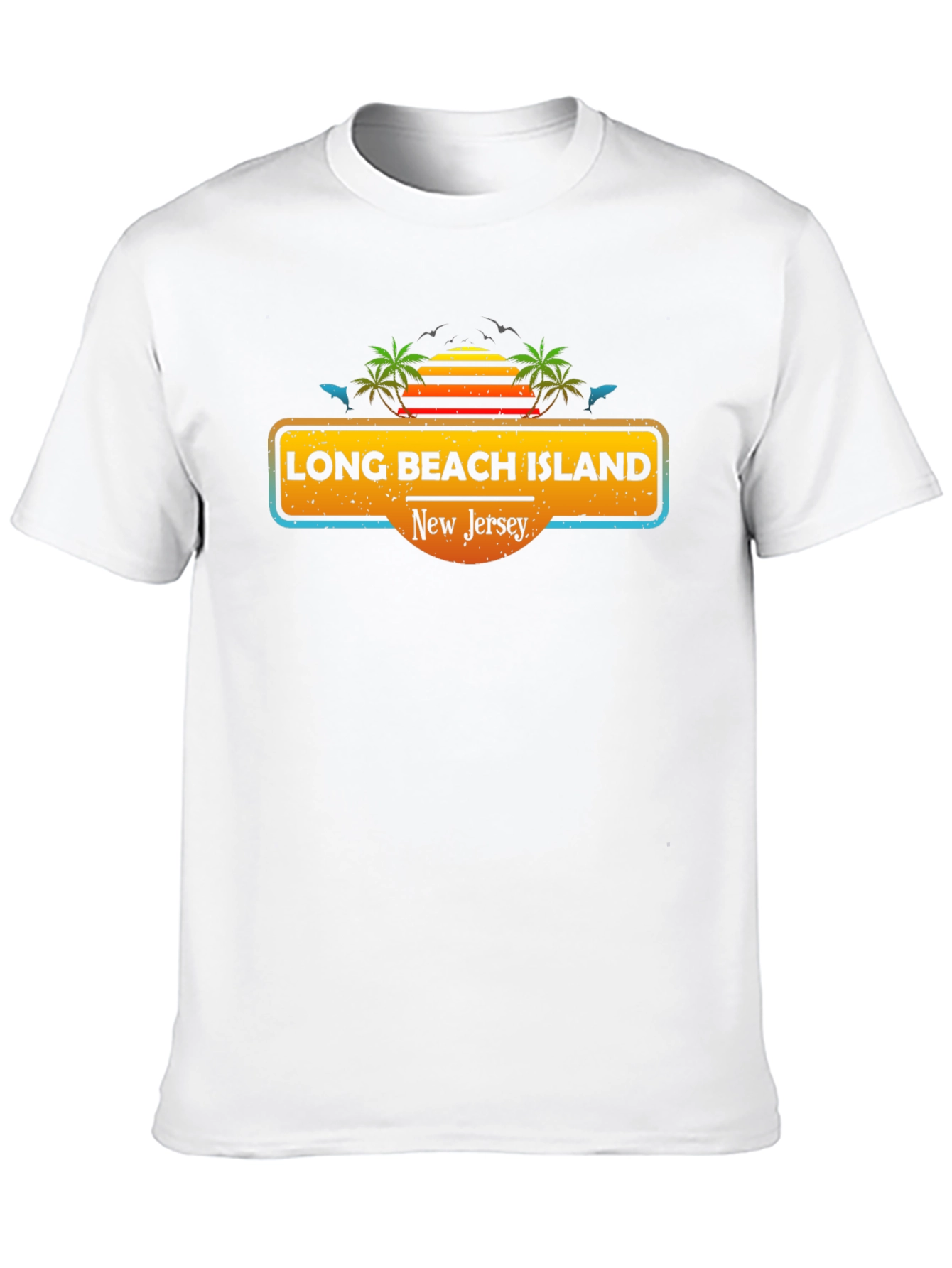 Long Beach Island New Jersey Graphic T-Shirt