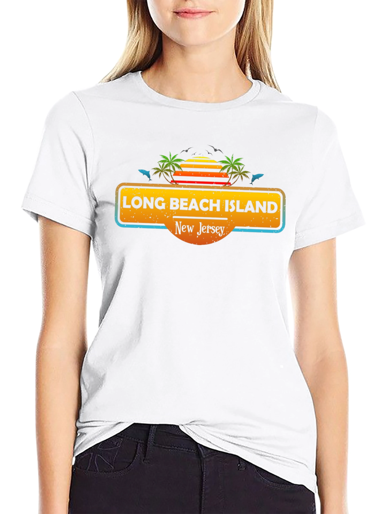 Long Beach Island New Jersey Graphic T-Shirt