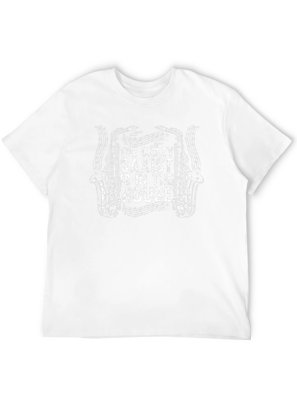 Crazy Saxist T-Shirt - Musical Instrument Tee