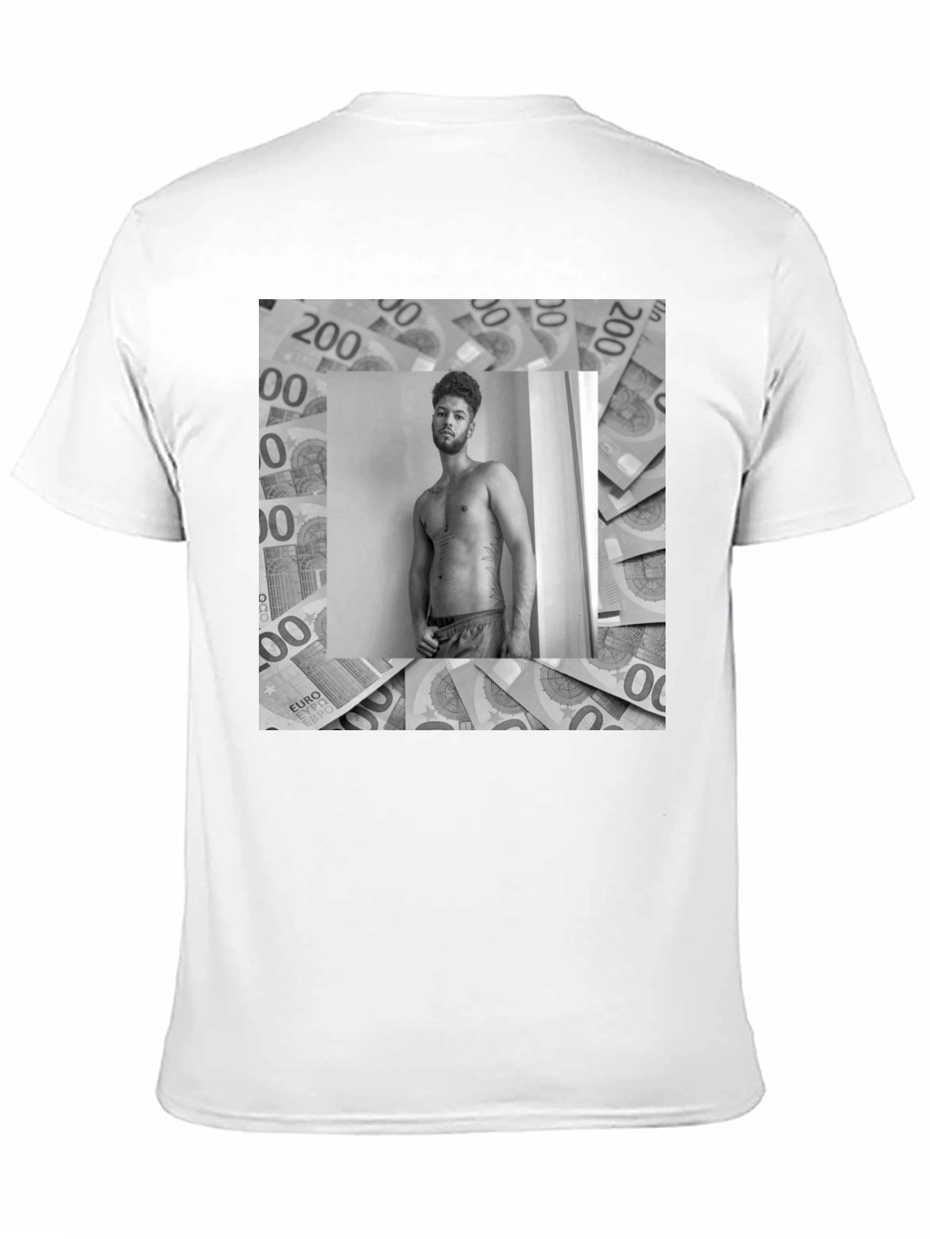 Euro Money Graphic Tee Shirt