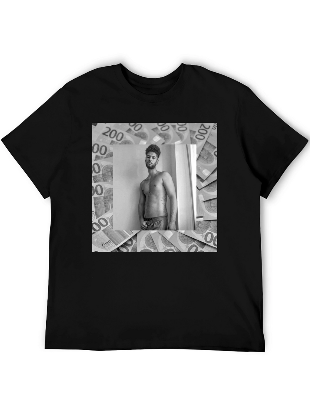 Euro Money Graphic Tee Shirt