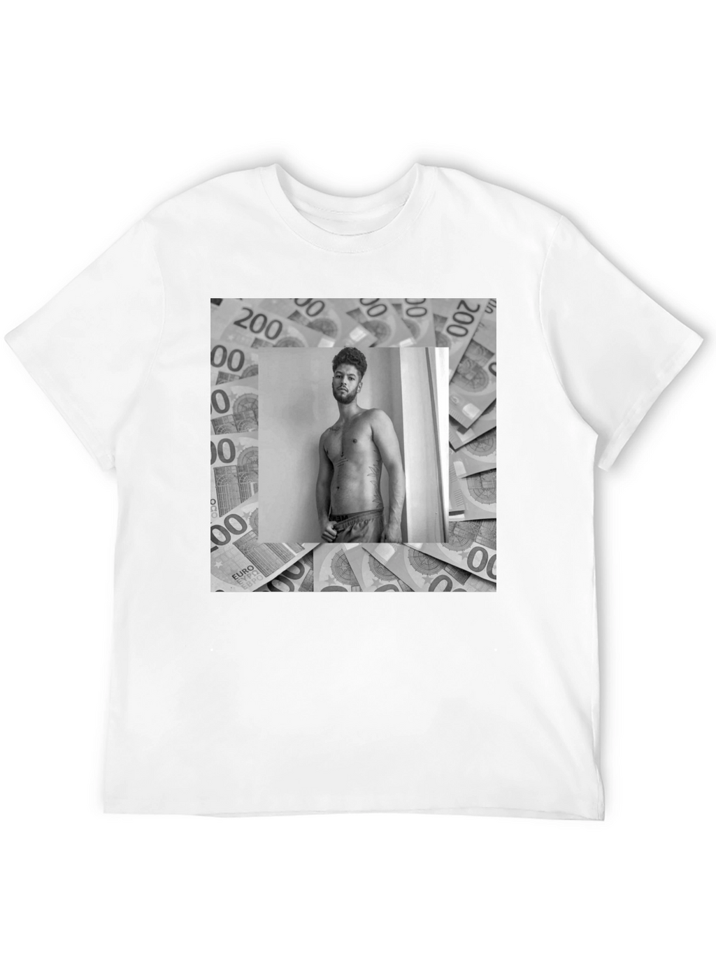 Euro Money Graphic Tee Shirt
