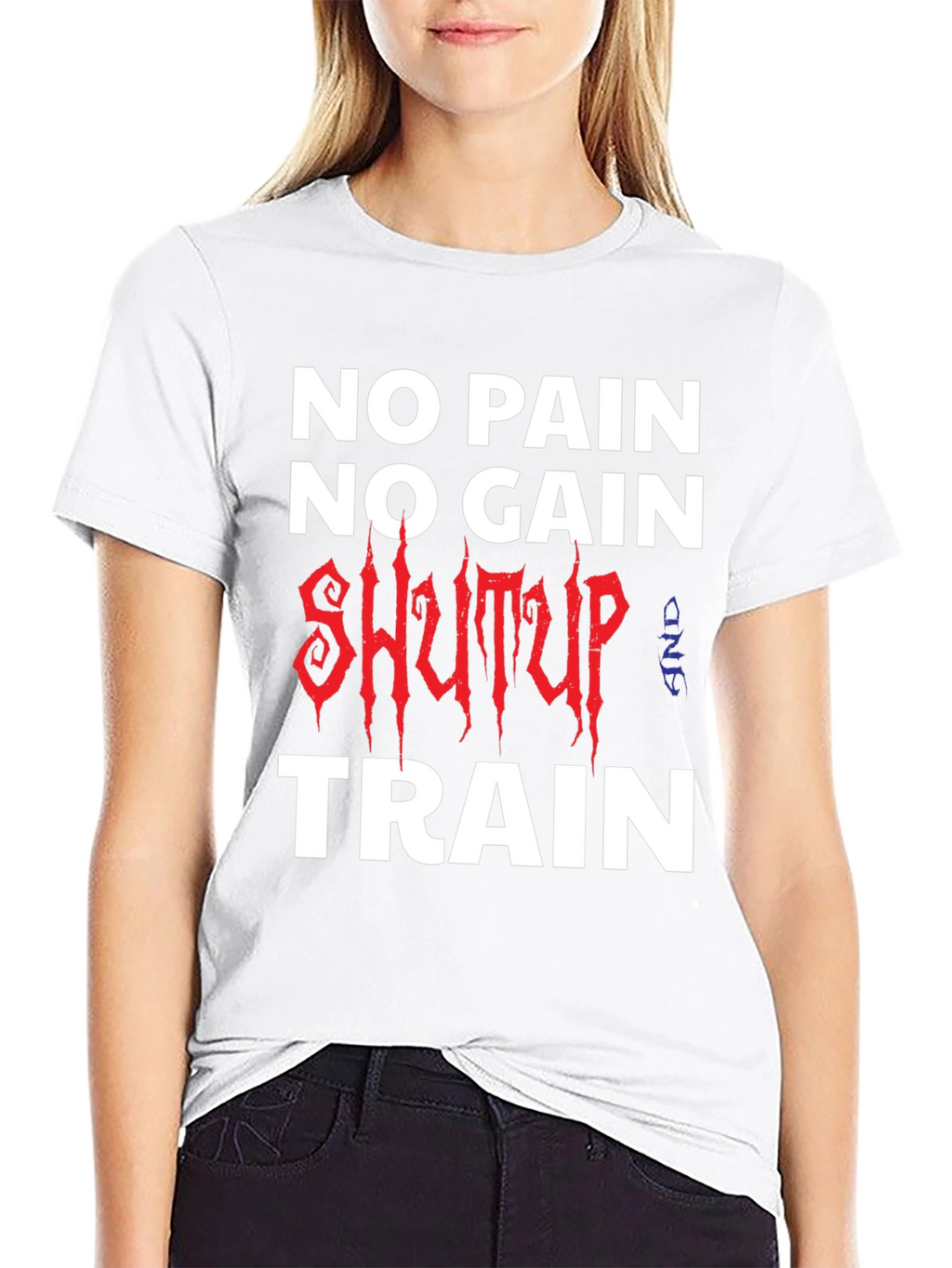 No Pain No Gain T-Shirt Workout Motivation