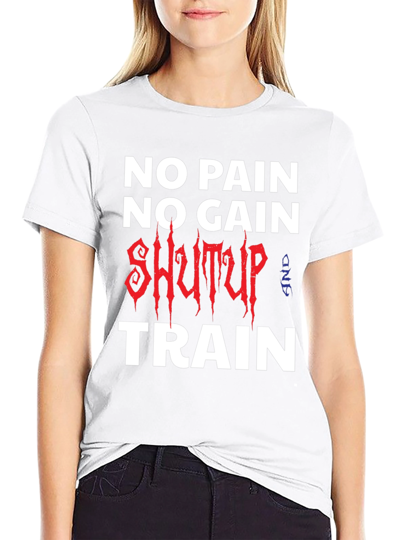 No Pain No Gain T-Shirt Workout Motivation