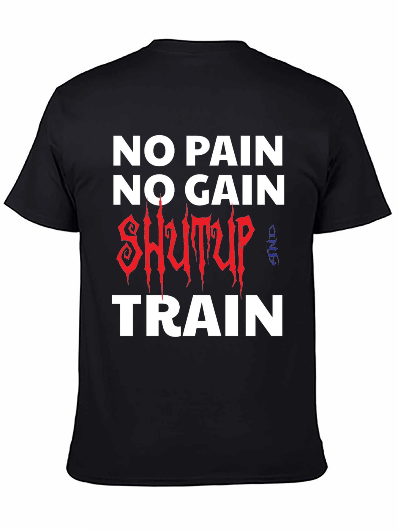 No Pain No Gain T-Shirt Workout Motivation