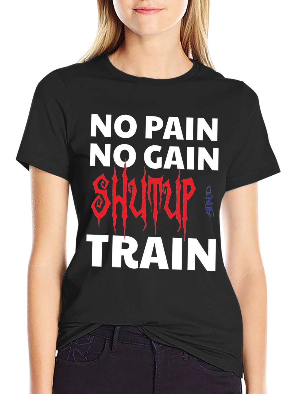 No Pain No Gain T-Shirt Workout Motivation