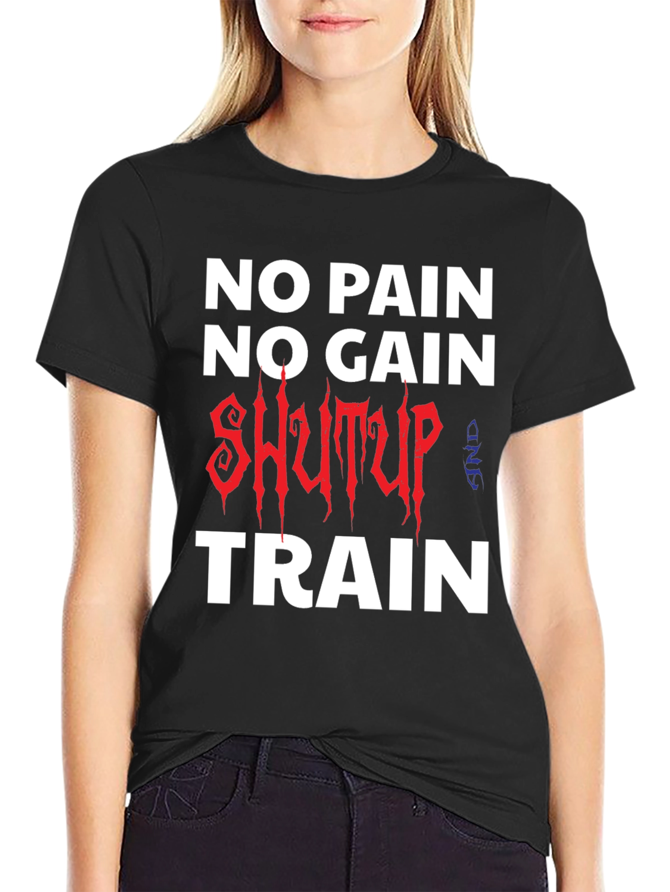 No Pain No Gain T-Shirt Workout Motivation