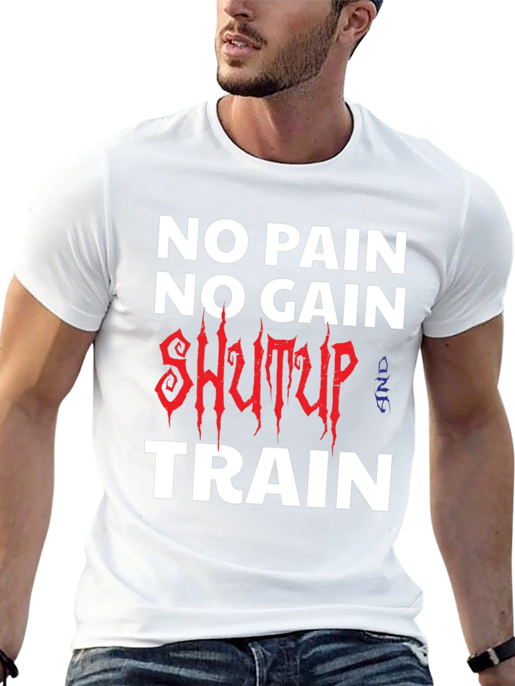No Pain No Gain T-Shirt Workout Motivation