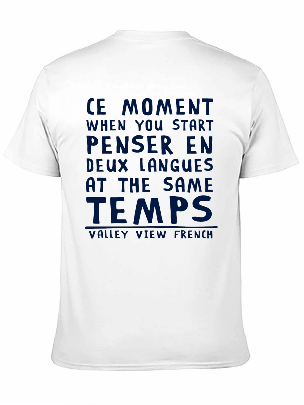 Bilingual French T-Shirt - Funny Language Tee